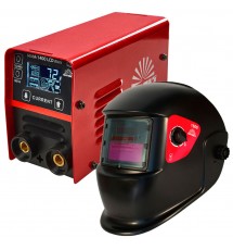 Сварочный аппарат Vitals MMA-1400 LCD mini + Маска сварщика Vitals 1500 (1+1)