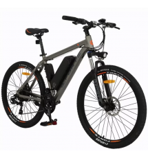 Аккумуляторный велосипед Forte Galaxy 250В (рама 18"/колеса 26"), серо-оранжевый