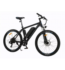 Аккумуляторный велосипед Forte Galaxy 250В (рама 18"/колеса 26"), чёрно-синий