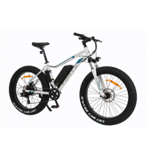 Аккумуляторный велосипед Forte Rapid 500Вт (рама 18"/колеса 26"), белый