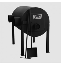 Печь буржуйка Брест 350 горизонтальная