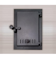Дверь топочная с шибером KHLP АСКЕТ (465х315)