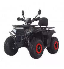 Квадроцикл Forte ATV200G (красно-чёрный)