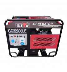 Генератор бензиновый Bison GG22000LE-3 с адаптером (3фазы)