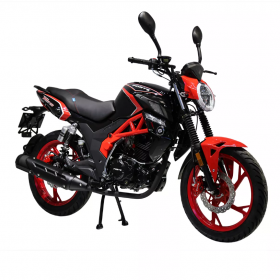 Мотоцикл Forte FT250-X6 чёрно-красный