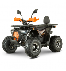 Квадроцикл Forte ATV150P черно-оранжевый