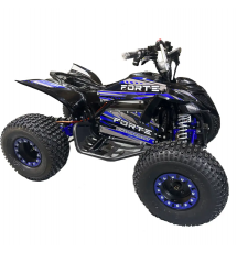 Квадроцикл акумуляторний Forte ATV1000I черно-голубой