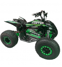 Квадроцикл акумуляторний Forte ATV1000I черно-зеленый