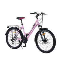 Велосипед Forte Evrika (рама 19"/колеса 26") розовый