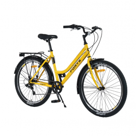 Велосипед Forte Creed (рама 19"/колеса 26") желтый