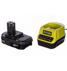 Зарядное устройство Ryobi RC18120-113 + аккумулятор 18В, 1,3 А/ч
