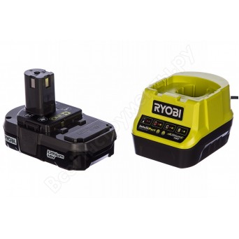 Зарядное устройство Ryobi RC18120-113 + аккумулятор 18В, 1,3 А/ч