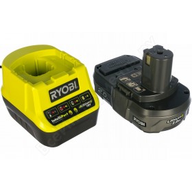 Зарядное устройство Ryobi RC18120-120 + аккумулятор 18В, 2,0 А/ч