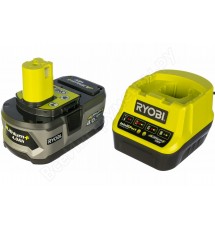 Зарядное устройство Ryobi RC18120-140 + аккумулятор 18В, 4,0 А/ч