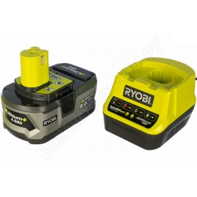 Зарядное устройство Ryobi RC18120-140 + аккумулятор 18В, 4,0 А/ч