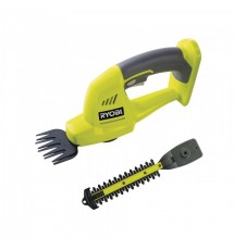 Ножницы кусторез аккумуляторный Ryobi OGS1821 + ножницы для травы