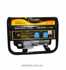 Генератор бензиновый FORTE FG2500 (мощность 2,0 кВт) 