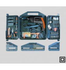 Дрель ударная с набором 175 предметов Wintech WID-810B