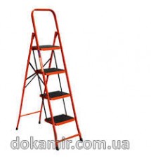 Стремянка металлическая  FORTE 4 сх. LFD131TB