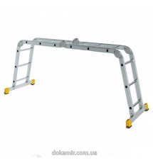 Лестница шарнирная Forte FE4*3сх., длина 3,55/0,98 м., вес 14кг.