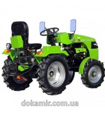 Мототрактор  DW-154CX (15 л.с., 4х4, гидроусилитель руля,  колеса 5,00-12/6,5-16, рем. привод, гидравлика)